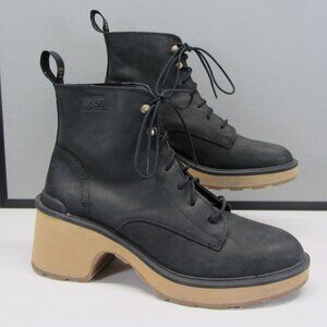 Women's Size 11 Leather SOREL Hi-Line Boots NL4875-010. NWOB Display Pair.